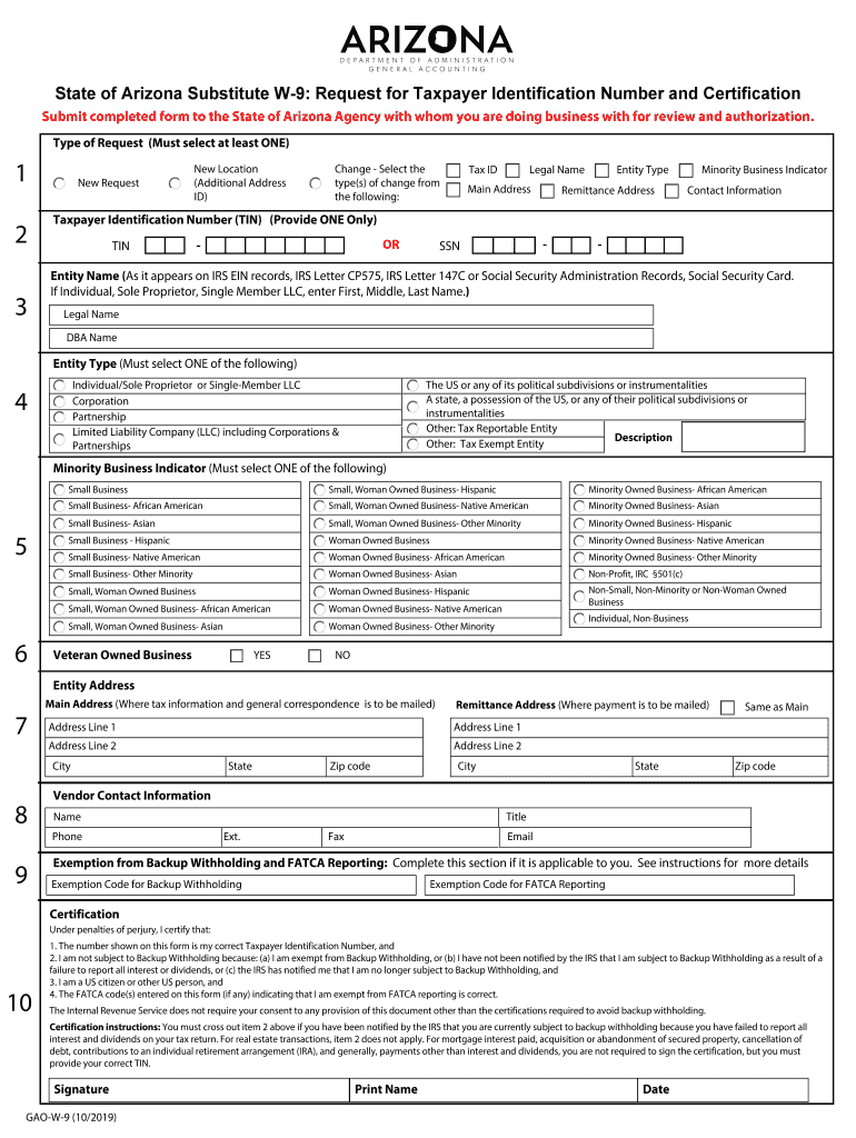 Printable W9 Form For 2025