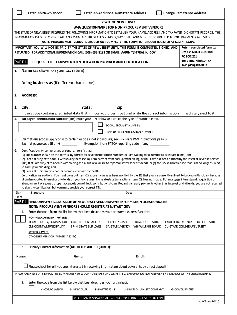 Printable 2025 W9 Form