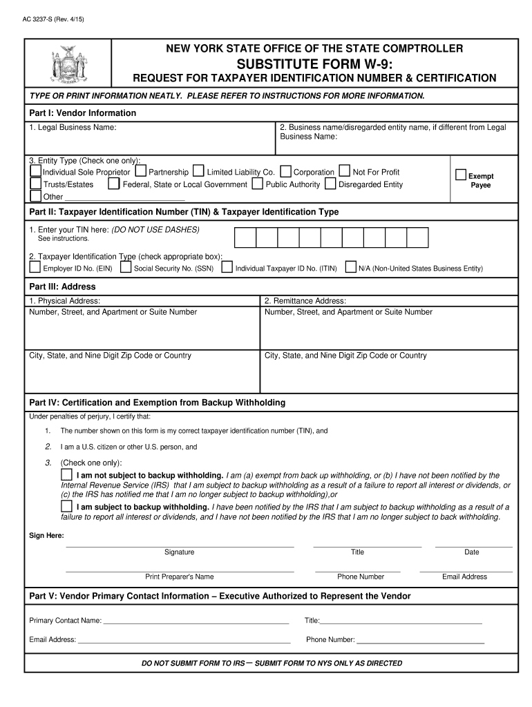 Blank W9 Fill Out Sign Online DocHub