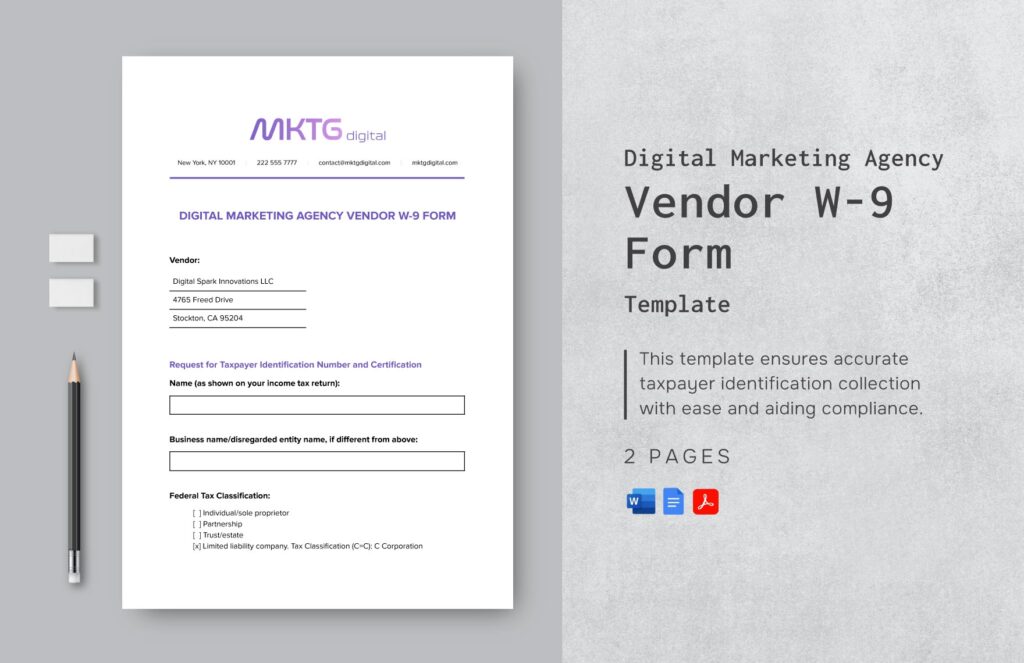 Printable W9 Form 2025 Pdf