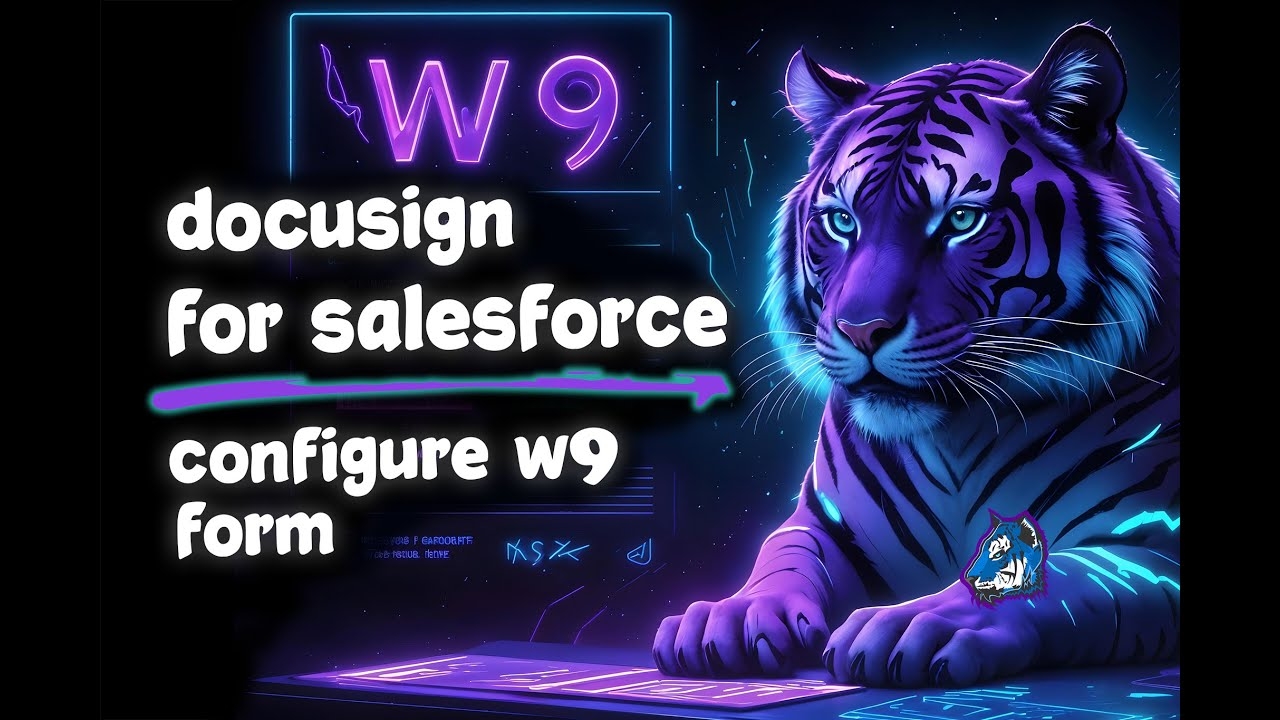 DocuSign Salesforce How To Configure A W9 Form To Writeback To Salesforce YouTube