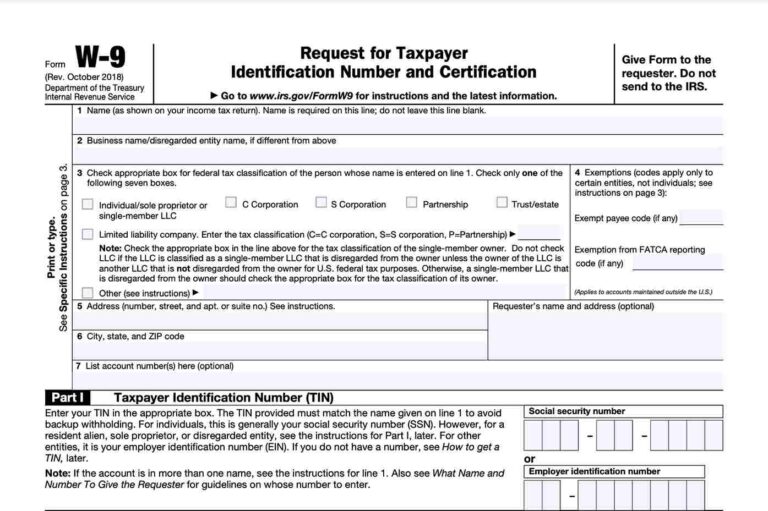 Form W 9 And Taxes Everything You Should Know TurboTax Tax Tips Videos