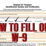 How To Complete IRS W9 Form W 9 Form With Examples YouTube