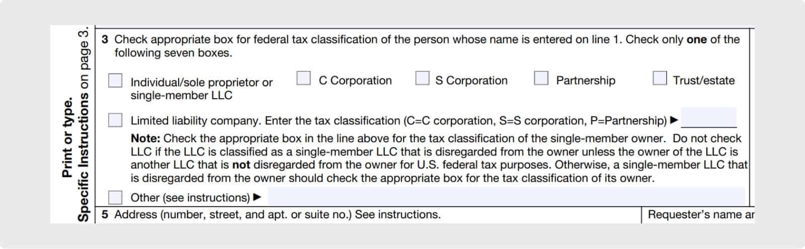 How To Fill Out A W 9 For An LLC Step by Step