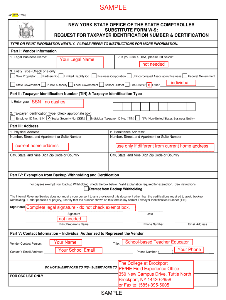 How To Fill Out A W9 Fill Online Printable Fillable Blank PdfFiller