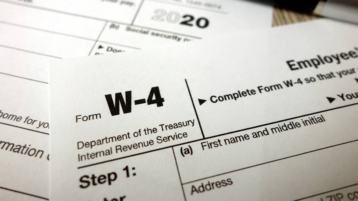 State W 4 Form Detailed Withholding Forms By State Chart 2025 