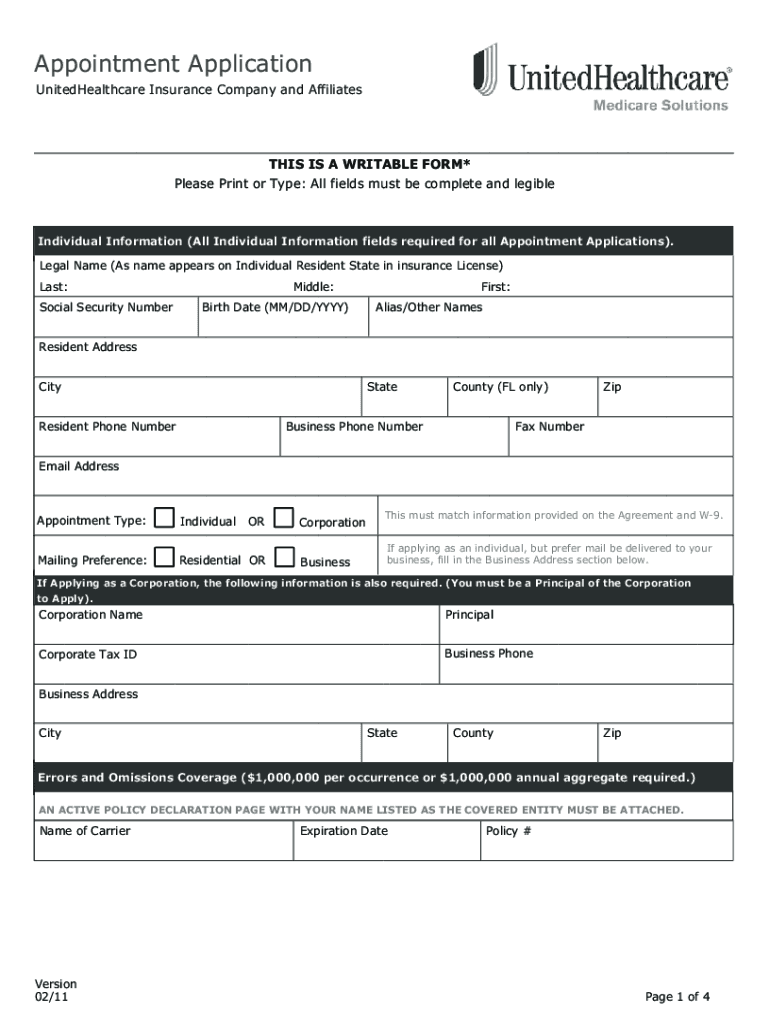 United Healthcare W9 Fill Out Sign Online DocHub