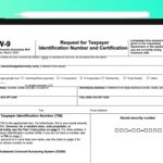 W 9 Tax Form Template SignHouse