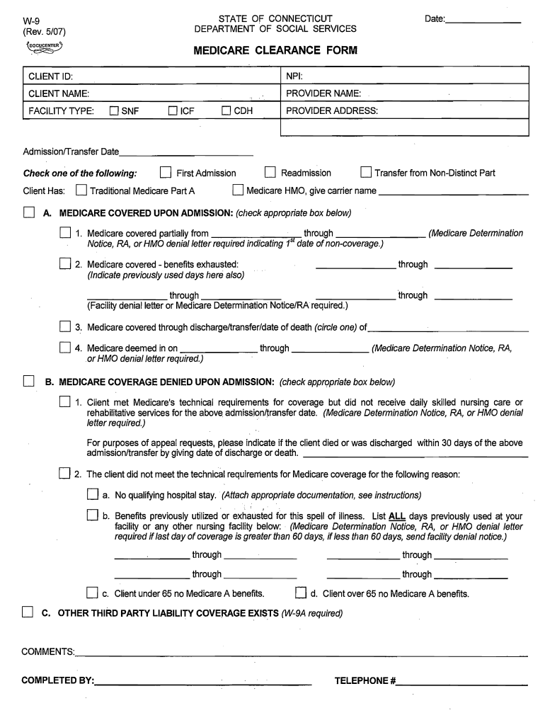 Form W9 2025 Fillable