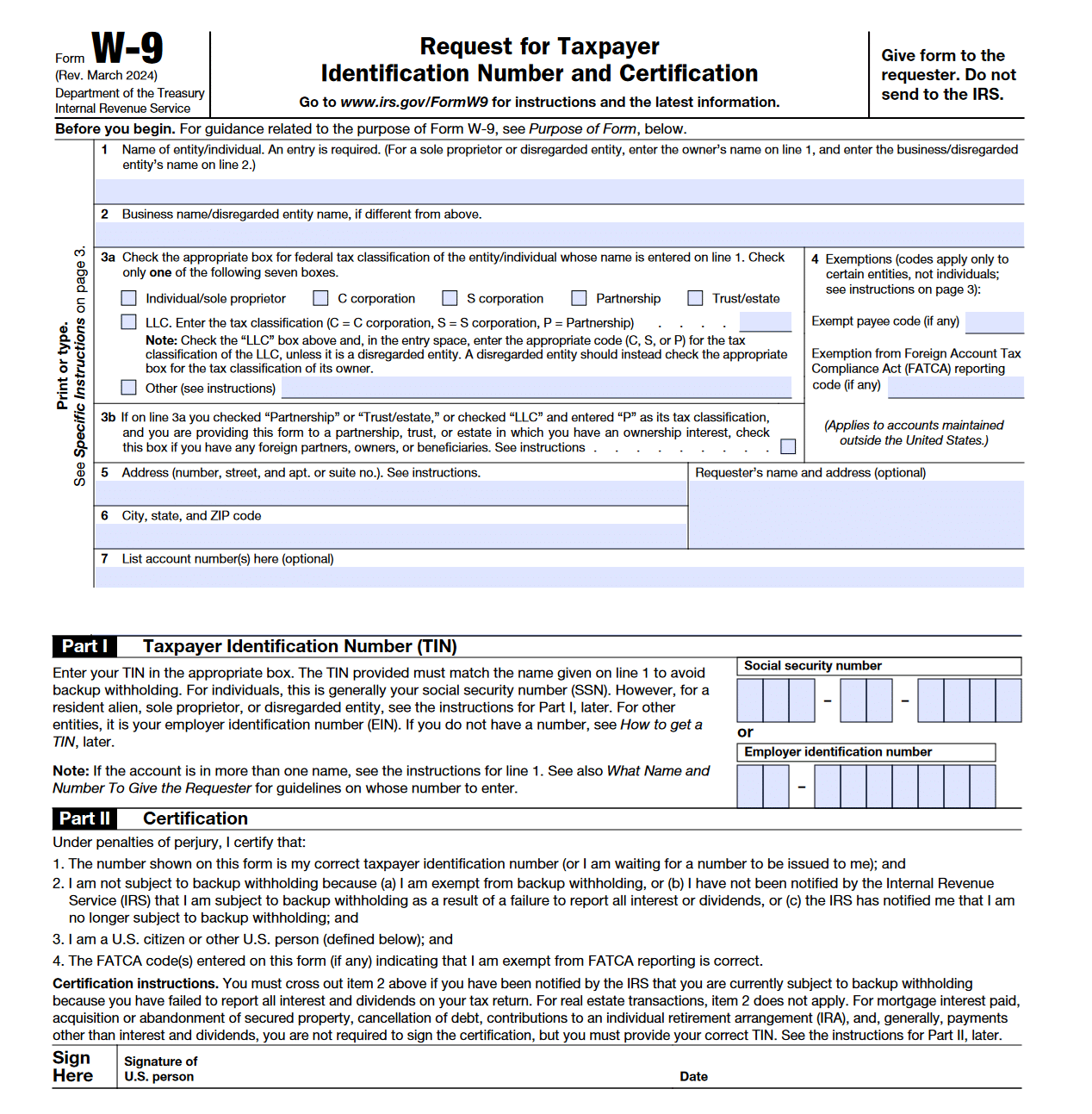 W9 Form Explained Uses And How To Fill It Out