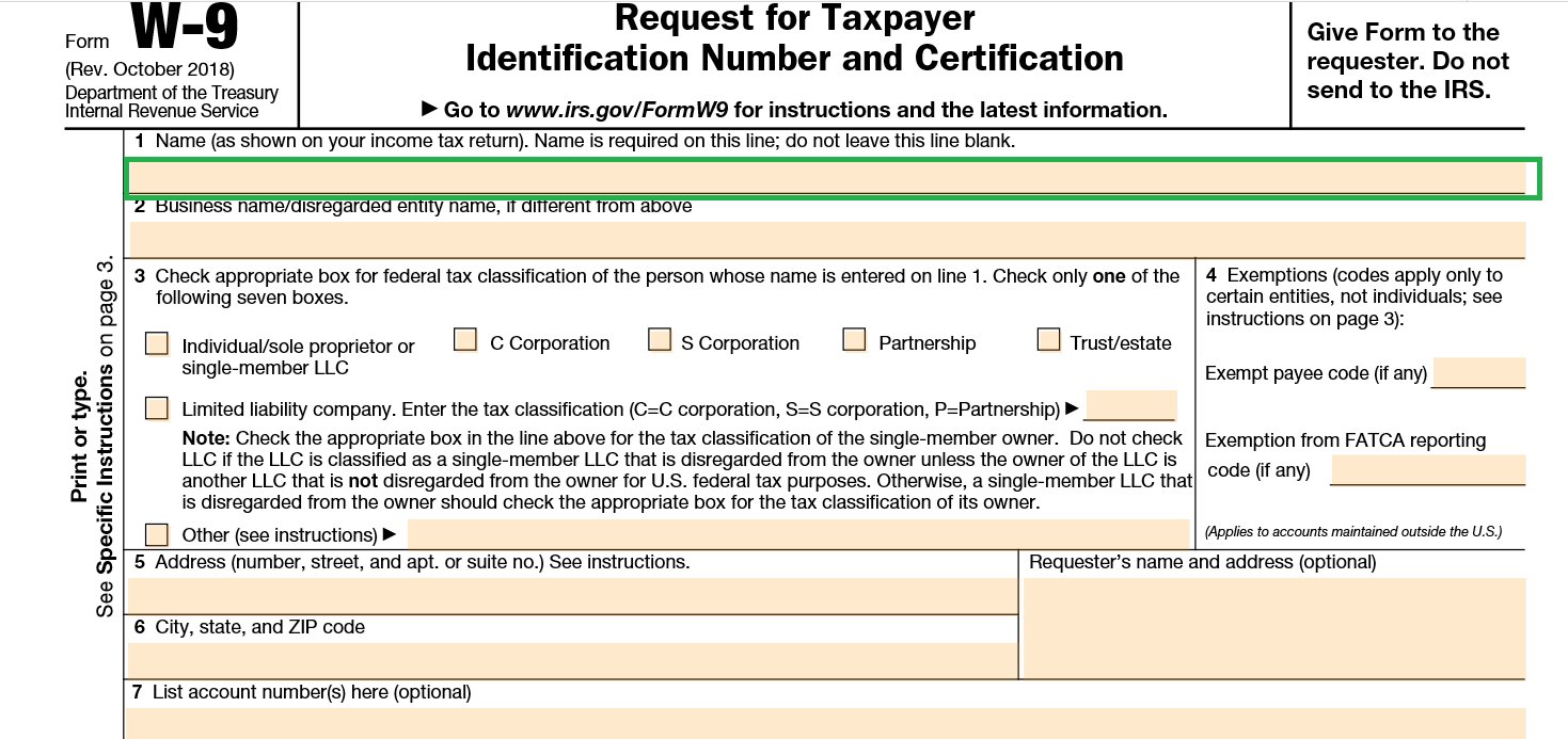 W9 Form Free Download Fillable Printable PDF 2022 CocoDoc